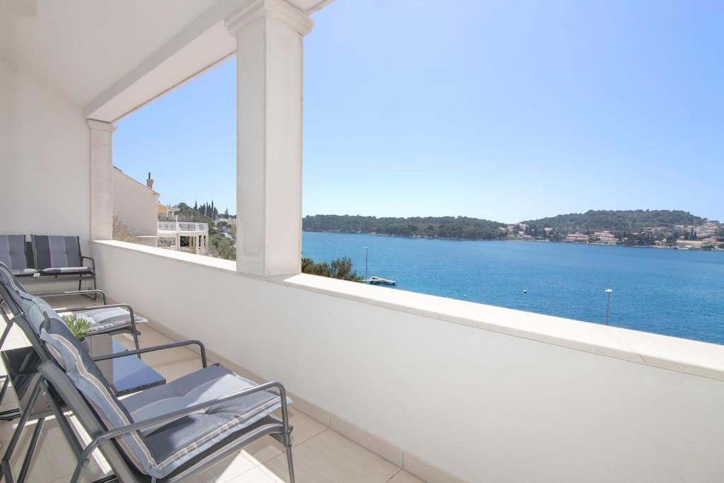 Seaside Apartment M Zaton 5 - Sea View & Parking 외부 사진